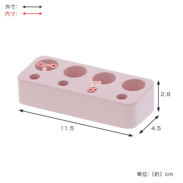 歯ブラシホルダー 歯ブラシ＆歯間ブラシスタンド ミスト （ 歯ブラシ立て 歯ブラシホルダー 歯ブラシ立て 歯ブラシスタンド 歯ブラシ置の通販はau  PAY マーケット - リビングート