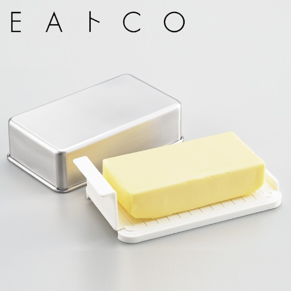 バターケース Eaトco いいとこ Butter Case バターケース コンテナ バター容器 バター入れ バターホルダー 保存容器 キッチンツール の通販はau Pay マーケット リビングート