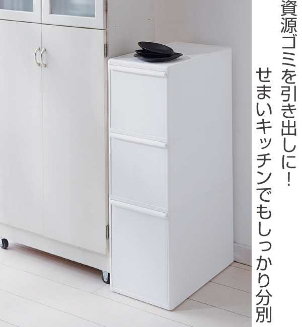 ゴミ箱 分別 ワイド 引き出しステーション 3段 65l 送料無料 ごみ箱