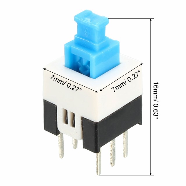Amazon | uxcell タクトスイッチ ミニスイッチ PCB 触覚