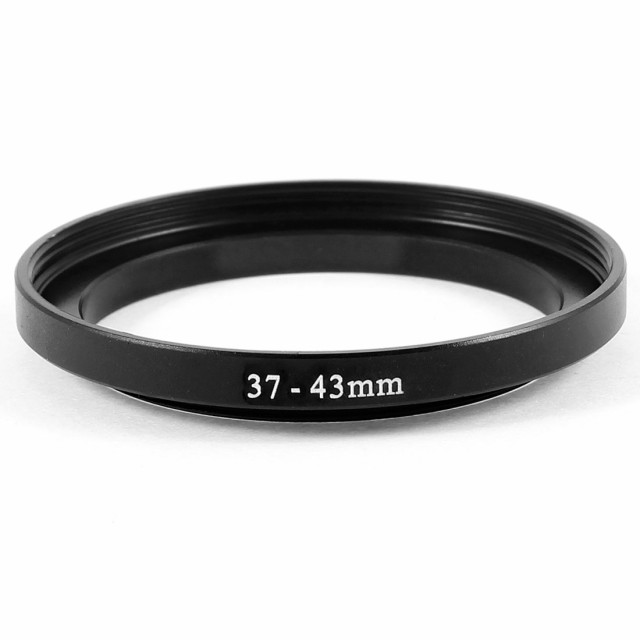 uxcell ステップ アップ アダプター リング 37mm-43mm アルミ 37 43mm