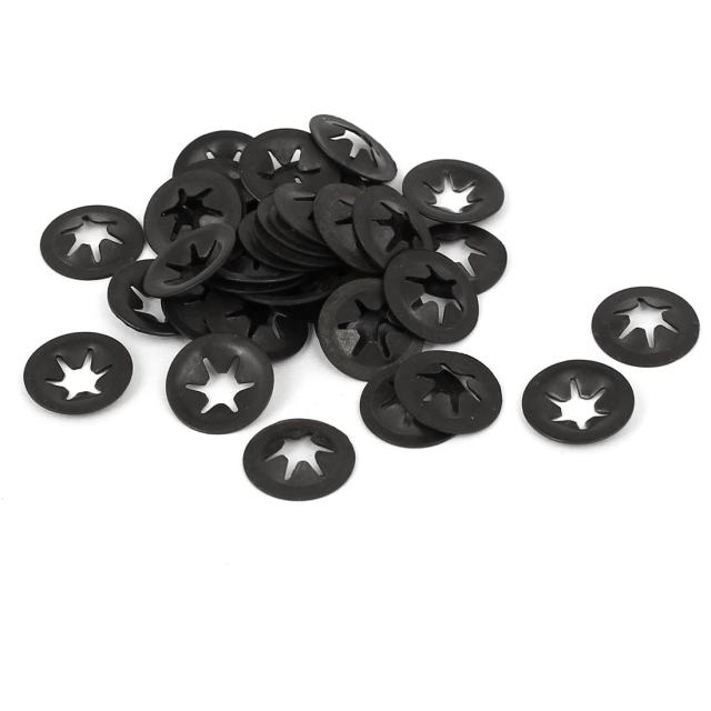 Uxcell 海外出荷 スターロックワッシャー 金属 クイックロックスターロック スターロックワッシャー 40個入りの通販はau Pay マーケット スリーレックス