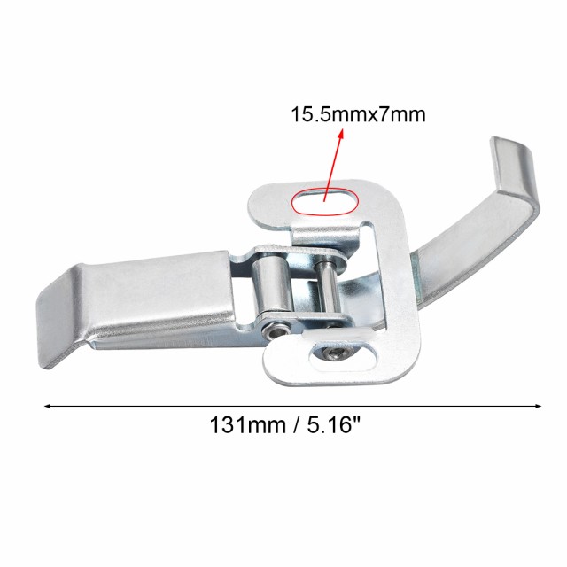 uxcell トグルラッチ 131mm 亜鉛メッキ スプリングスチールフック付き 3個の通販はau PAY マーケット ソウテン au PAY  マーケット－通販サイト