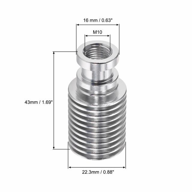 uxcell ヒートシンク?3Dプリンター用?1.75 mmまたは3.00 mm