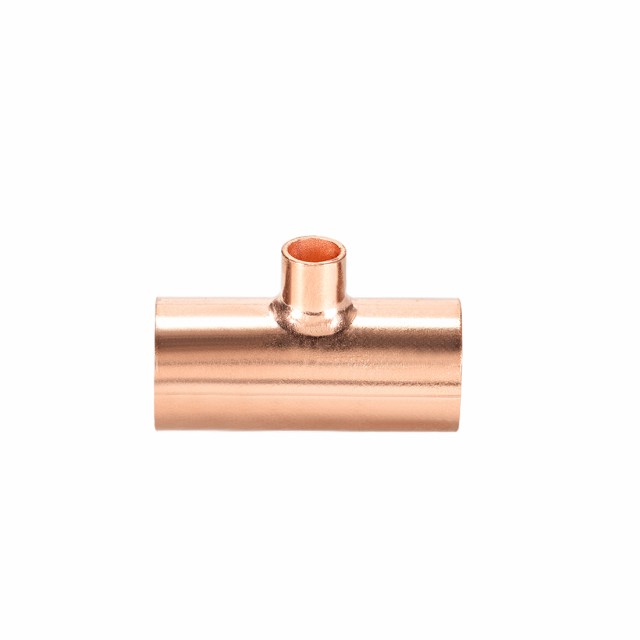 銅削減ティー 銅圧力管継手コネクタ 配管の供給および冷凍用 2個