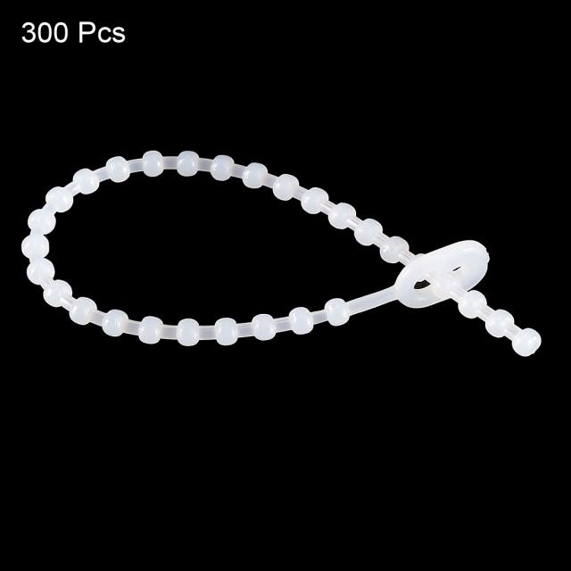 Uxcell 海外出荷 ノットケーブルタイ 10cm ワイヤーストラップ 調節可能なコードファスナー ナイロン 300個入りの通販はau Pay マーケット スリーレックス