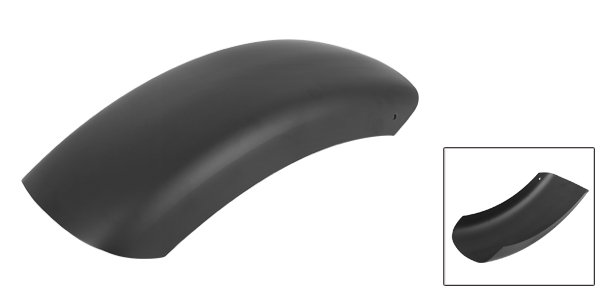 uxcell オートバイのスプラッシュガード 金属 ショートリアフェンダー カスタム 金属 Harleyに対応 883に対応 15.5cm 黒の通販は