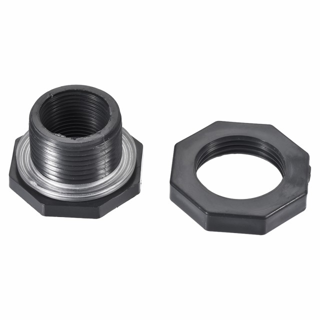 uxcell バルクヘッドフィッティング G3 / 4メス35mmオス