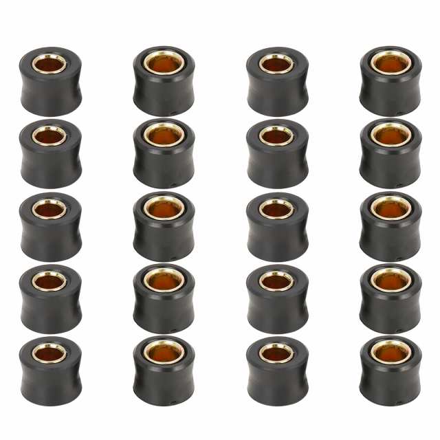 F　FIERCE　CYCLE　ショック減少クッション　ショックブッシュ　内径10mm　12mm　リング　モータサイクル用　10セット入の通販は