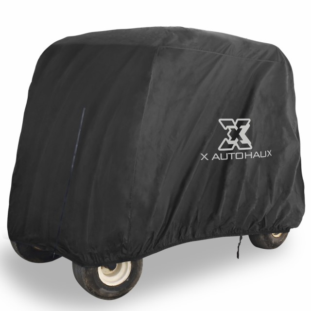 X AUTOHAUX ゴルフカート保護カバー 防水屋外太陽雨耐性