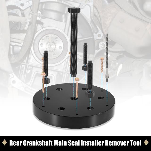 X AUTOHAUX インストーラーリムーバーツール クランクシャフトリアメインシールウェアスリーブ 交換 Cumminsに対応 ISX QSX ISX15 ISX12 Dieselエンジンに対応 3162994 3164780の通販は