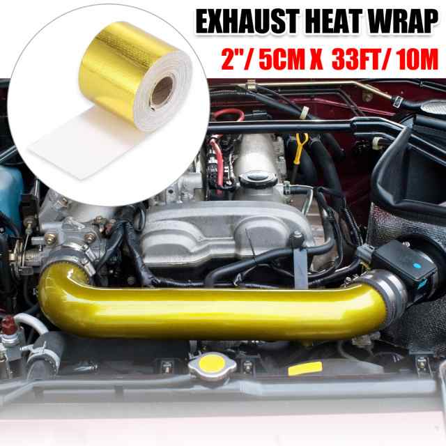 X AUTOHAUX 燃料ホース 保護カバー 車用 断熱パイプ 保護カバー ヒー