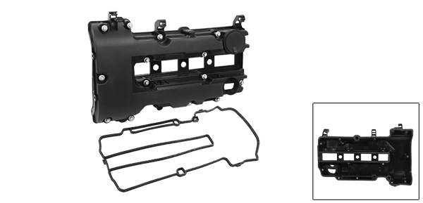 X AUTOHAUX シリンダーヘッド エンジンバルブカバー Vauxhallに対応 Corsa Meriva Insignia Cascadaに対応 55573746