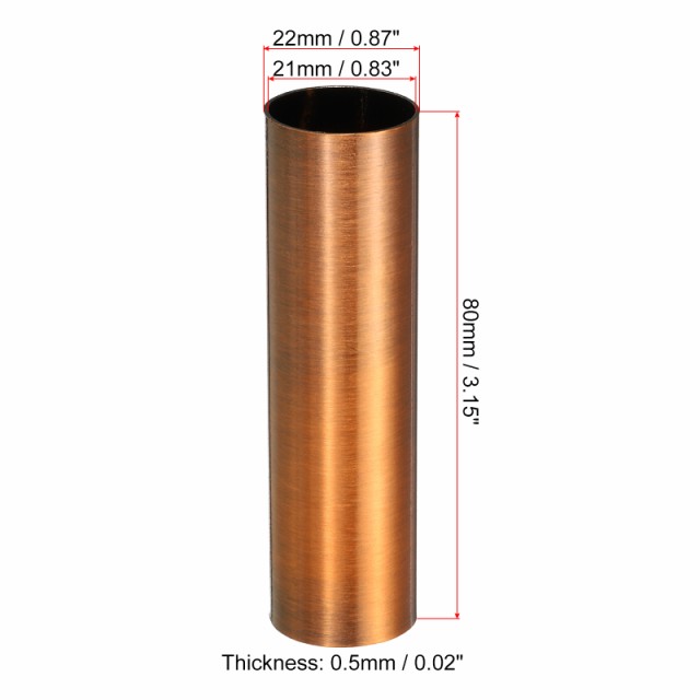E12キャンドルソケットカバー 高さ80mm メタルシャンデリアスリーブ 電球 - 2