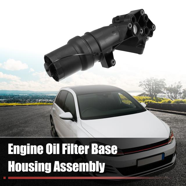 uxcell エンジンオイルクーラー オイルフィルター付き ハウジングアダプターアセンブリ Audiに対応 TT RS Quattroに対応 2012-2013に対応 07K115397Dの通販は 8,552円