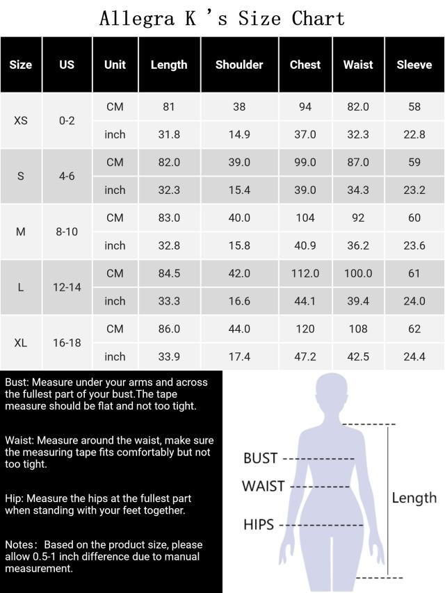 Allegra K ブレザー コート 長袖 エレガント チェック柄 ダブルブレスト ノッチドラペル ツイード レディース ブラック Mの通販は