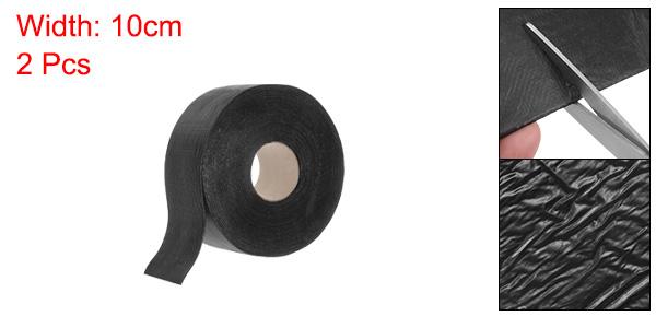 uxcell 2ロール 33ft x 3.9 アスファルトクラッ クテープ 自己粘着修理テープ 高粘着性フィラーシーラー セメント道路 ドライブウェイ 舗装 駐車場 屋根用の通販は