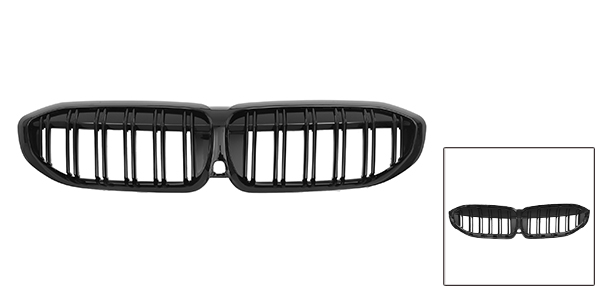 X AUTOHAUX No.51138072085 フロントフードバンパーグリル BMWに対応 3シリーズ G20 2019-2023 左右セット 1個 黒いの通販は