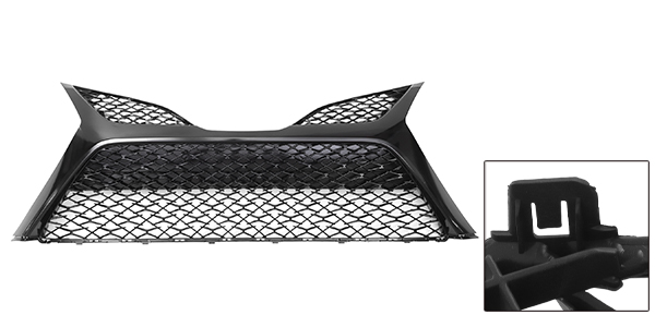 X AUTOHAUX No.5310206630 トヨタに対応カムリSE 2021-2022用 フロントロアフードバンパーグリル グリル フロントロアバンパーキドニーグリル ホールなし 1個 ブラ ッ クの通販は 10,973円