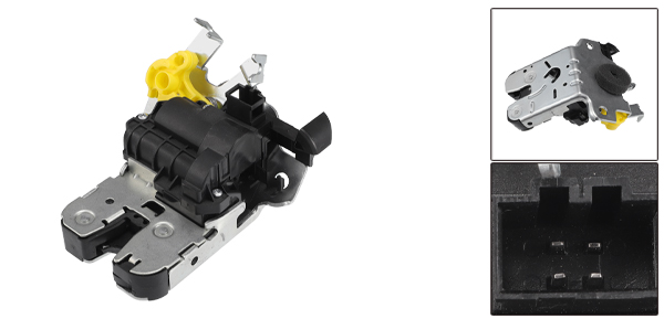 X AUTOHAUX アウディに対応A4 2017-2020用のリアリフトゲートドアロックアクチュエーター交換品 タイルゲートラッチアセンブリ No.8W0827503 シルバートーンの通販は