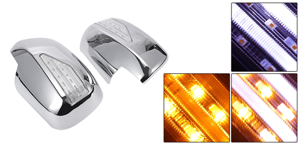 X AUTOHAUX レクサスに対応RX330 RX300 RX350 2003 2004 2005用のペアカーリアビュードライバーパッセンジャーミラーカバーキャップオーバーレイクロームメッキ仕上げは より広いLEDランプミラーガードカバーエクステリアトリムに適合しますの通販は 5,774円