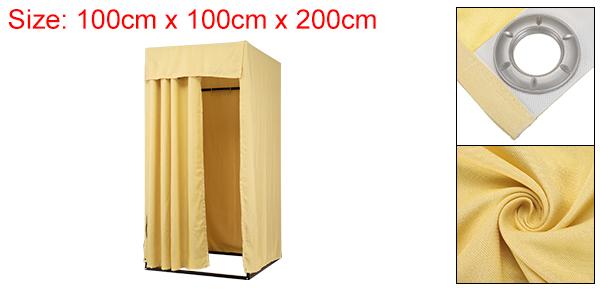 uxcell 試着室 衣料品店の更衣室 ポータブル更衣室 衣料品店 ショッピングセンター オフィス プライバシー保護用 ライトイエローの通販は 17,829円