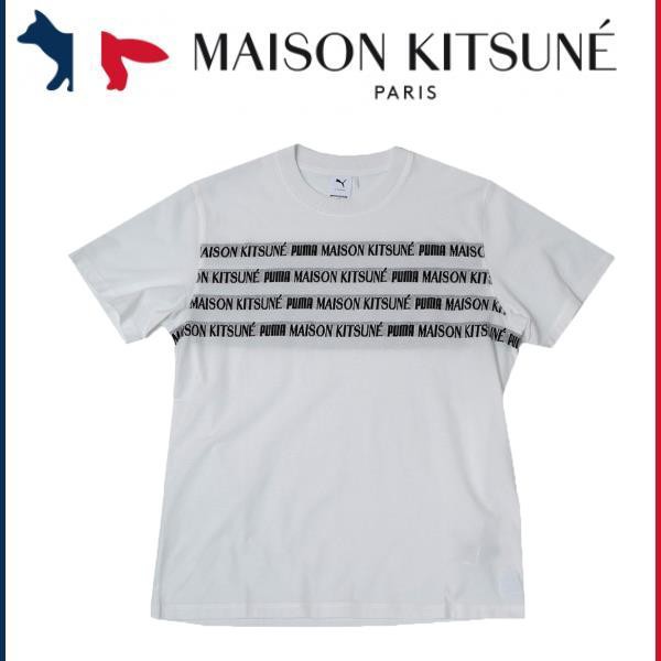 人気コラボ商品 MAISON KITSUNE PUMA×MAISON KITSUNE Tシャツ ...