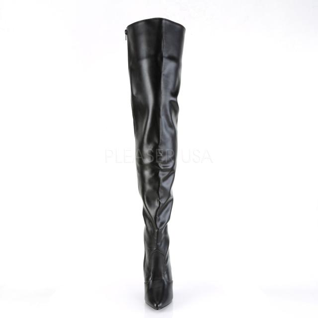 Pleaser SEDUCE-3010 5inch Classic Plain Thigh Boot◇取り寄せ