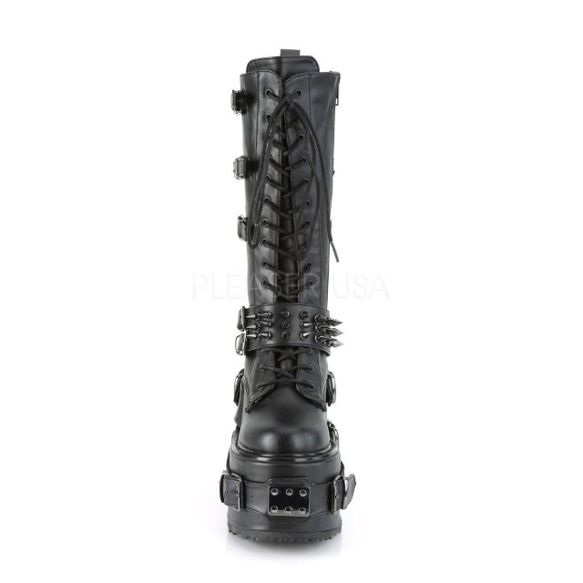 Demonia(デモニア) SWING-327 ミッドカーフブーツ ミドルブーツ 5 1/2inch PF Lace-Up Mid-Calf Boot, Side Zip◆取り寄せ Demonia(デモニア) SWING-327 ミッドカーフブーツ ミドルブーツ 5 1