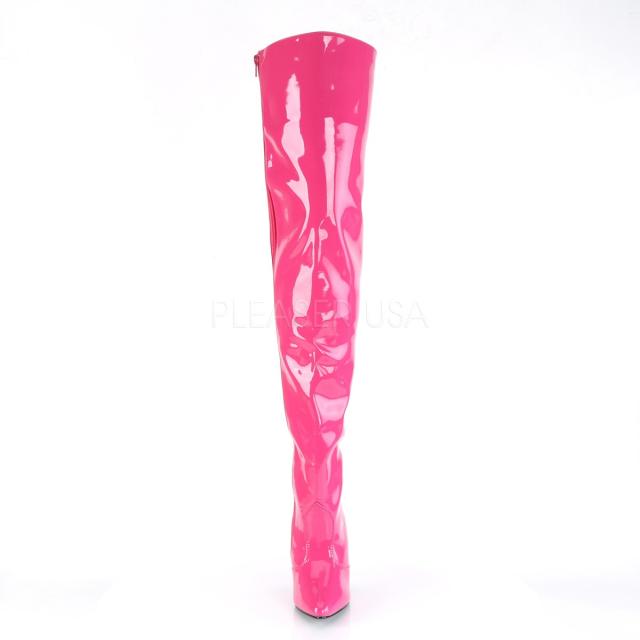 Pleaser SEDUCE-3010 5inch Classic Plain Thigh Boot◆取り寄せ_1