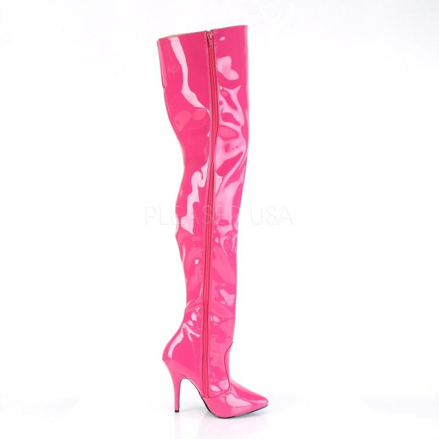 Pleaser SEDUCE-3010 5inch Classic Plain Thigh Boot◆取り寄せ_4