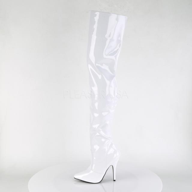 Pleaser SEDUCE-3010 5inch Classic Plain Thigh Boot◆取り寄せ_2