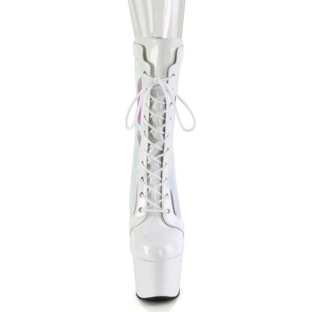 Pleaser(プリーザー) ADORE-1047 レースアップフロントアンクルブーツ