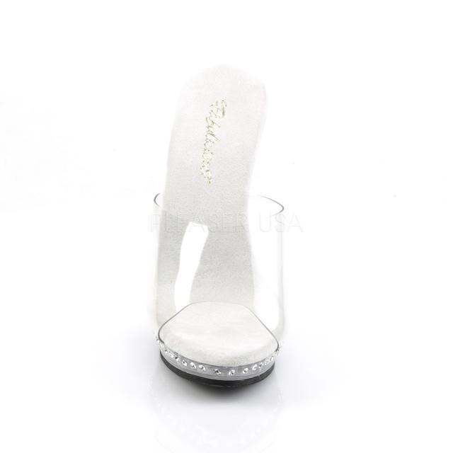 未使用 Pleaser プリーザー ラインストーンサンダル Pleaser(プリーザー) ラインストーンサンダル LIP-101LS クリア