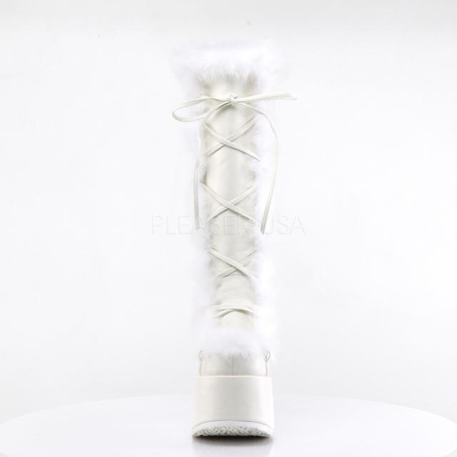 Demonia CAMEL-311 5inch PF Goth Punk Gogo Faux Fur Knee BT◆取り寄せ_1
