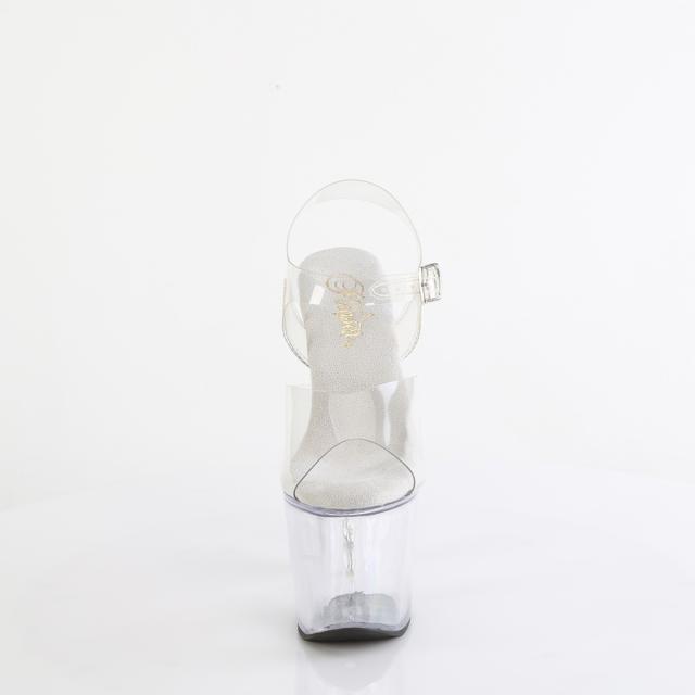 Pleaser(プリーザー) BLISS-708 連珠型ヒール アンクルストラップ厚底