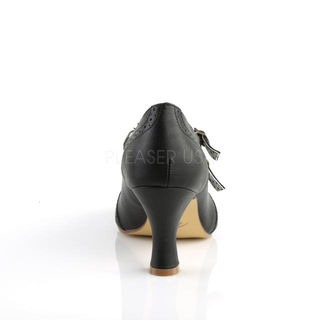 PIN UP COUTURE FLAPPER-35 ラウンドトゥ クリスクロスストラップ