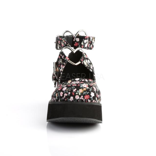 DEMONIA(デモニア) ハートリングストラップ 厚底パンプス SPRITE-02