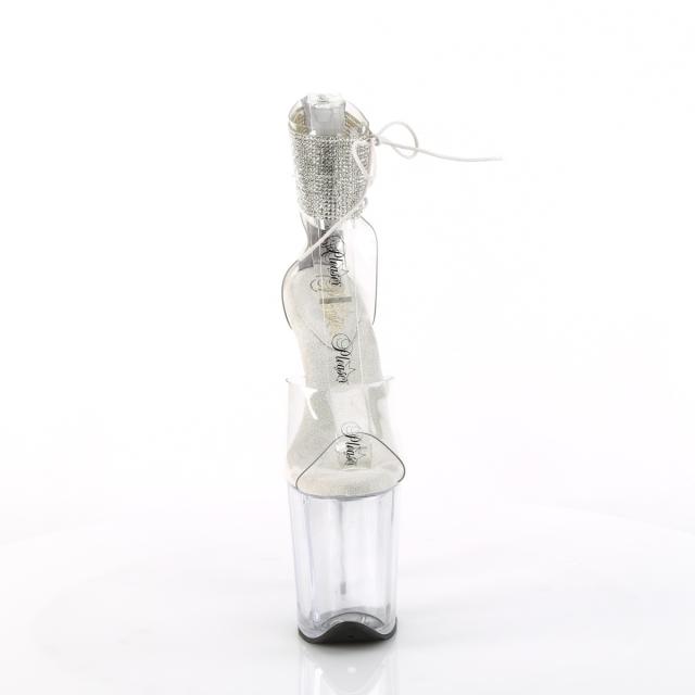 Pleaser(プリーザー) FLAMINGO-824RS ラインストーンアンクルカフ 厚底