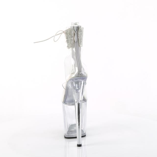 Pleaser(プリーザー) FLAMINGO-824RS ラインストーンアンクルカフ 厚底