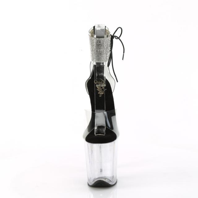 Pleaser(プリーザー) FLAMINGO-824RS ラインストーンアンクルカフ 厚底