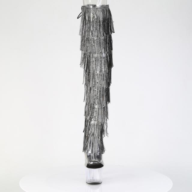 Pleaser(プリーザー) ADORE-3019C-RSF ラインストーンフリンジ