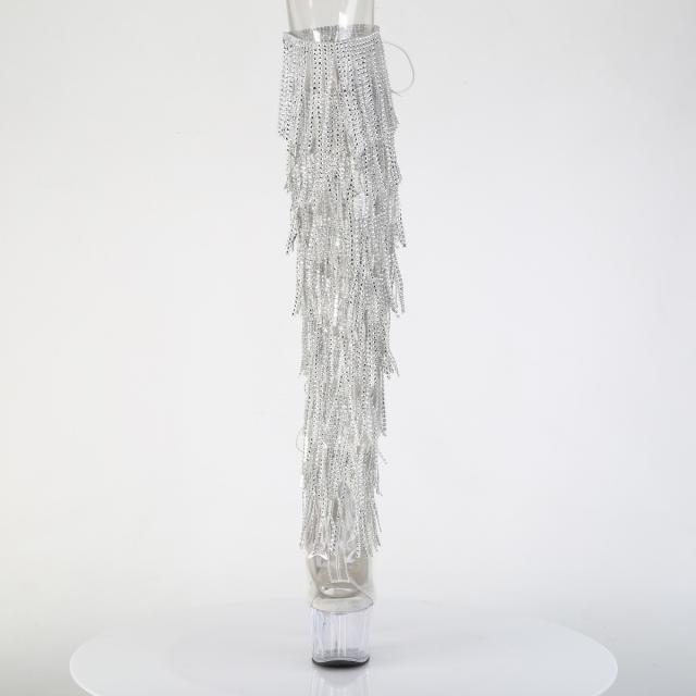 Pleaser(プリーザー) ADORE-3019C-RSF ラインストーンフリンジ