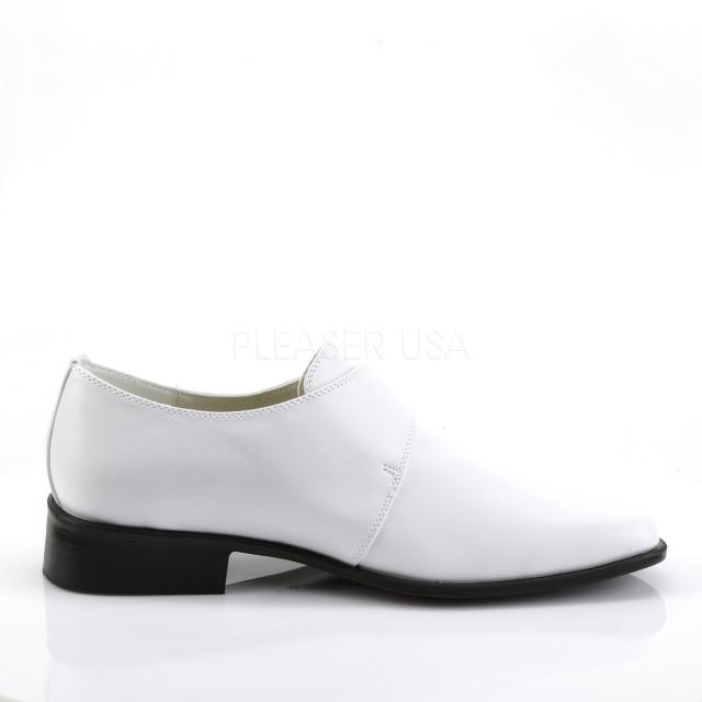 FUNTASMA #Men's モンクストラップシューズ LOAFER-12 つや消し白