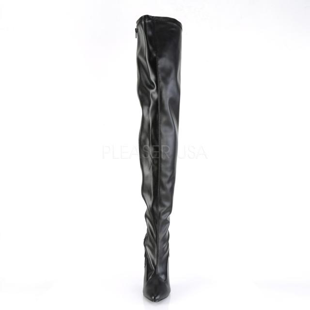 Pleaser SEDUCE-3000 5inch Plain Stretch Thigh Boot◆取り寄せ_1
