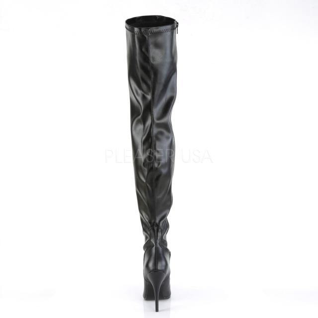 Pleaser SEDUCE-3000 5inch Plain Stretch Thigh Boot◆取り寄せ_3