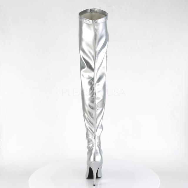 Pleaser SEDUCE-3000 5inch Plain Stretch Thigh Boot◆取り寄せ_3