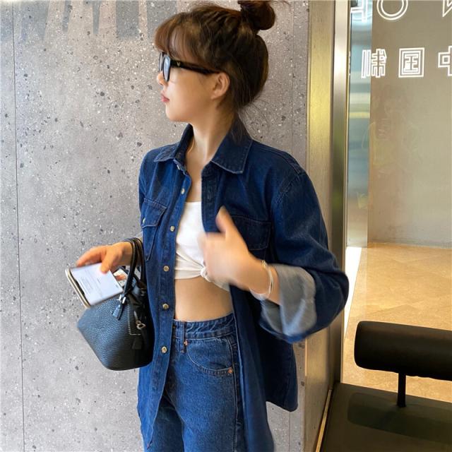 デニム セットアップ レディース ジャケット シャツ パンツ かっこいい 大人カジュアル ジーンズ Gパン フレア ボトムス ブルー 長袖 フの通販はau Pay マーケット Dbstyle