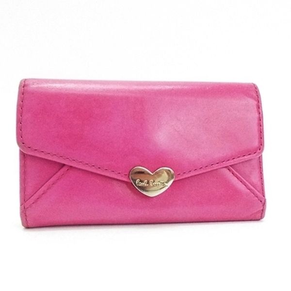 ポールスミス 5連キーケース ハート シルバー金具 ピンク 中古 Bランク Paul Smith レディース 女性用 ブランド キーホルダー 鍵ケースの通販はau Pay マーケット ブランドールミルキー
