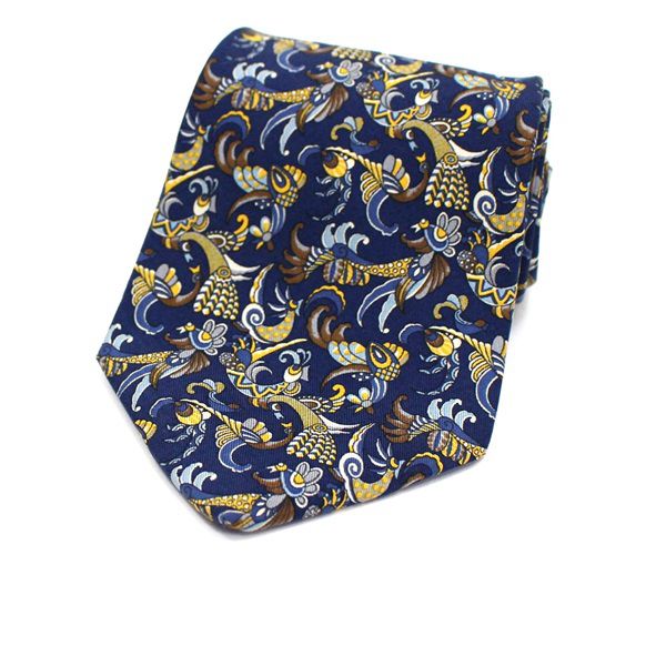 新品！未使用！Salvatore Ferragamo シルク ネクタイ サルバトーレフェラガモ シルク ネクタイ 中古 Aランク Salvatore